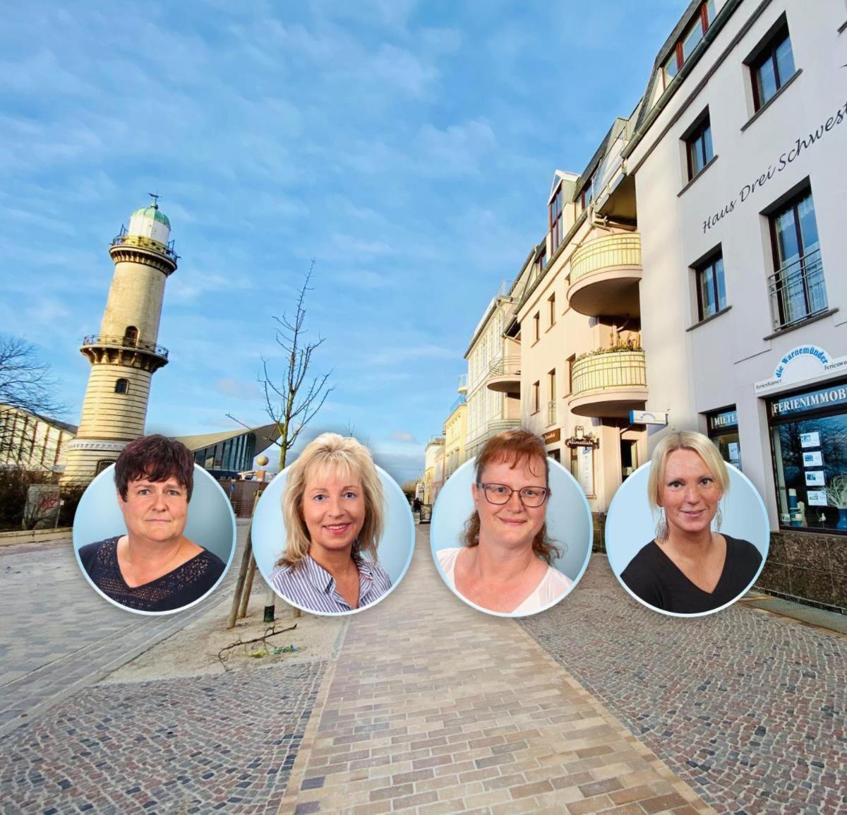 Haus Drei Schwestern, Traumzeit Rostock Ngoại thất bức ảnh